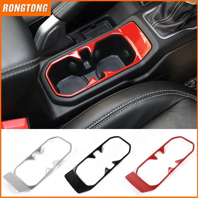 Interior Accessories Cup Holder Water Cup Frame Cover Trim For Jeep Wrangler JL 18+