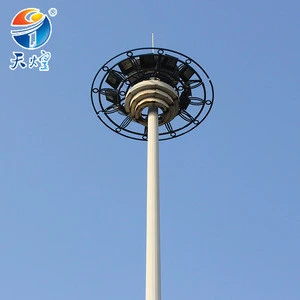 IP67 outdoor waterproof 300 400 500 800 watt 25m 30m height pole led high mast light