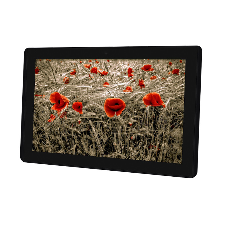IPS Panel FHD Digital Photo Frame 14 Inch LCD Media Advertising Player With USB Mini High-definition multimedia interface