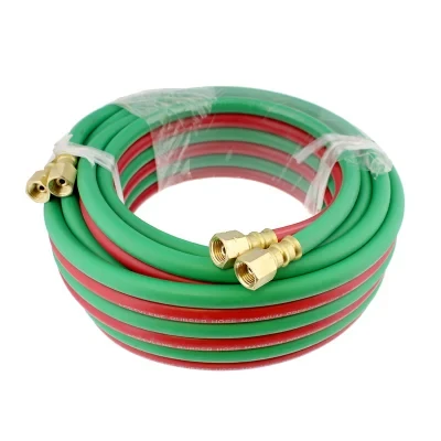 ISO 20 Bar Oxygen and Acetylene Twin Rubber Welding Hose 300psi