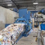 ISO Certified hydraulic scrap/cardboard/plastic baler recycle machine with auto strapping