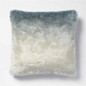 Jacquard Super Plush Faux Fur Throw Cushion cover
