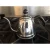 Import Japan angled handle thin spout coffee drip kettle for gas and induction cooker from Japan