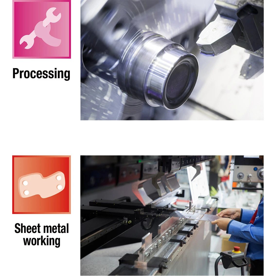 Japan die-casting aluminium cutting hardware machining machine