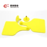 JCSY JCET005 China Barcode Cow Earring Pig Livestock rfid ear tag cow 860mhz supplier