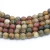 Import jewelry making beads strand multi color Picasso stone loose bead from China
