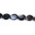 Import Jewelry Making Supplies 20mm Round Flat Black Shell String from China