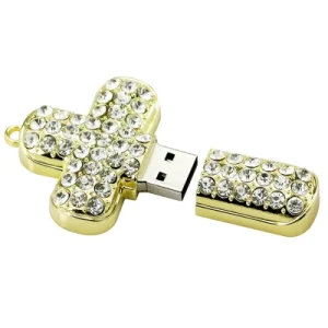 Jewelry USB Flash Disk 8GB 16GB 32GB Pen Disk USB Crystal Flash Drives