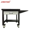 Jingyan practical engraving machine sheet metal table mobile table operating table with caster machine tool processing platform
