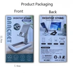 Jutien Wholesale Universal High Quality Adjustable Angle Phone Holder Foldable Phone Stand,Desktop Stand