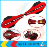 kids and adults 2 wheels wave street surfing rocking plastic board snake skate board