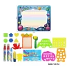 Kids aqua doodle drawing mat toy educational DIY set intellectual magic water doodle mat with rich accessories