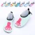 Import Kids Swim Water Shoes High Quality Cartoon Crab Shark Printed Barefoot Water Walking Swimming Aqua Shoes for Beach from China