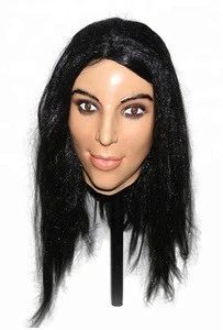 Kim Kardashian Human Face Latex Mask for Cosplay