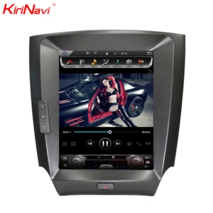 KiriNavi Vertical Screen Tesla Style 10.4&quot; android 6.0 touch screen car radio for lexus is250 gps with bluetooth