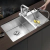 Kitchen sink household hand sink 304 stainless steel extra sink