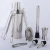 Import KLP Stainless Steel 9 Pcs Cocktail Shaker Mixer Bartender Kit Bar Tools Set With Wood Box from China