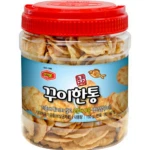 korean healthy dried fish snacks food / mixed dried fish nuts snacks/Seafood Snacks SHRIMP & SLIVERED ALMOND