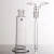 Import Laboratory Glassware Borosilicate 3.3 glass Gas Washing Bottle with Porous hexagonal straight Tube Round Base from China