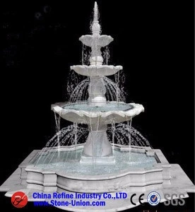 Large outdoor horse garden marble fountain,Popular design horse marble fountains china in Stone Garden Products