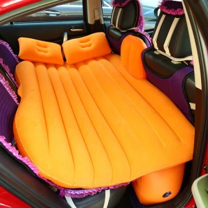 Large Size Durable Car Back Seat Cover Car Air Mattress Travel Bed Moisture-proof Inflatable Mattress Air Bed for Car Interior