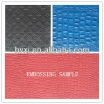 Leather embossing machine