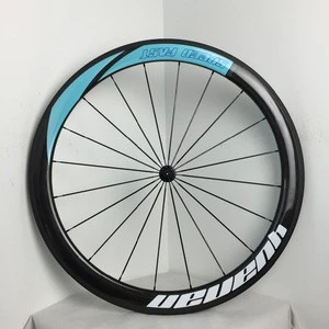 Light weight carbon road bike wheels 25mm width tubular bicycle wheel for road bike with novatec hub!