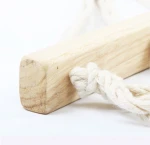 Lightweight Knitted Rocking Fabric Polyester Net Outdoor Caribbean Camping Rope Hammock