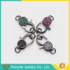 Lock clasp for bracelet jewelry pave diamond lobster claw clasps wholesale
