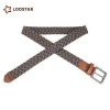 LOOSTAR Certificated Popular New Fashion Metal Leather Knitted Belt Manufacturer