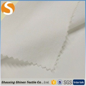 Low price solid color with white wholesale 100% wool fabric
