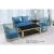 Import Luxury Hotel Furniture banquet modern metal aluminum restaurant sofa chair with soft cushion from China
