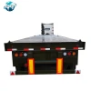 LUYI Manufacturer Tri-axle 3 axle air suspension 40ft Flatbed Semi Trailer Truck on sale
