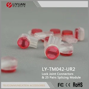 LY-TM042-UR2 UR2 Waterproof Butt Plastic Cable Three Wire Multiple Connector