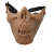 Import M03  CS US army skeleton warrior III generation Half-face combat training to protect agai Mask for halloween from China