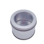 Manufacture Custom Logo Fashion Men Wrist In Luxury Electronic Brand watch Case Empty Round Tin Metal Watchd Box