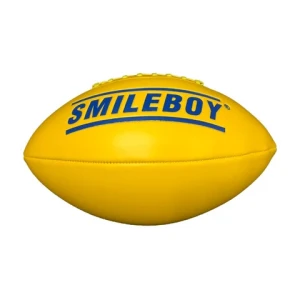 Manufacture Customized Rugby Ball Size 6 9 Yellow Pu Leather American Football for Junior Training