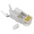 Import Manufacturer Hot sale rj45 wire connector FTP CAT7 cat8 gold plated shielded rj45 connector for patch cord making from China