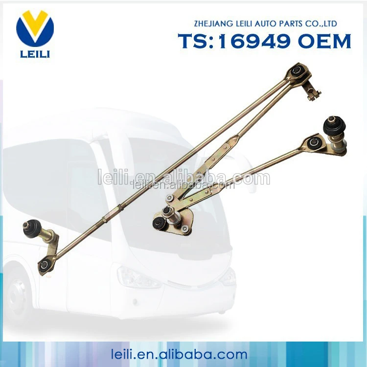 Manufacturer Spare Parts auto part wiper linkage for commercial vehicle bus excavator