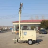 Manufacturer Supplier china industrial portable telescopic led flood lighting truck tower mast generator