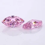 Manufacturer Wholesale Pink Marquise Cut Synthetic Cubic Zirconia Stones pink zircon for jewelry making