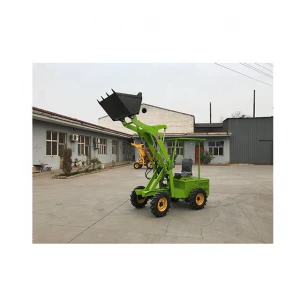 Material transportation earth stone construction machinery silent electric small forklift loader