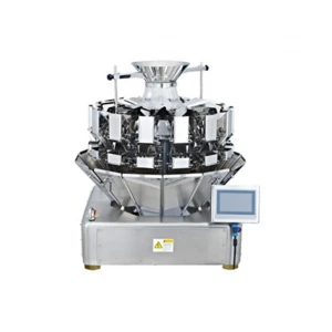 MCU 14 head multihead weigher for cereal,pasta,candy,seed,chips,coffee beans,nut,puffy food,biscuit,chocolate.