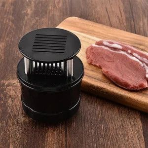Meat Tenderizer with 56 Stainless Steel Blades Tenderizer Kitchen Tools Meat Cooking Baking Accessories