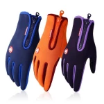 Men Women Winter Windproof Warm Cycling Full Finger Gloves Outdoor Sports MTB Bike Bicycle Skiing Touch Screen Gloves