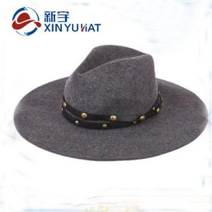 men&#39;s winter warm felt fedora hat