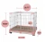 Import Mess Resistant Chew Proof Small Animal metal wire Cage cat cages dog cages airport transport crate from China