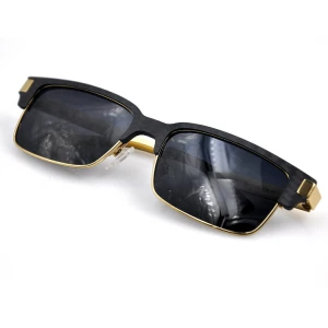 Metal and Carbon Fiber Frame UV400 Polarized Sunglasses
