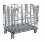 Metal Container Storage Wire Mesh Cage