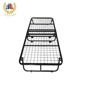 metal  folding bed with mattress